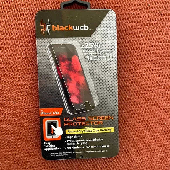 Blackweb Cell Phones Accessories Iphone 66s Glass Screen